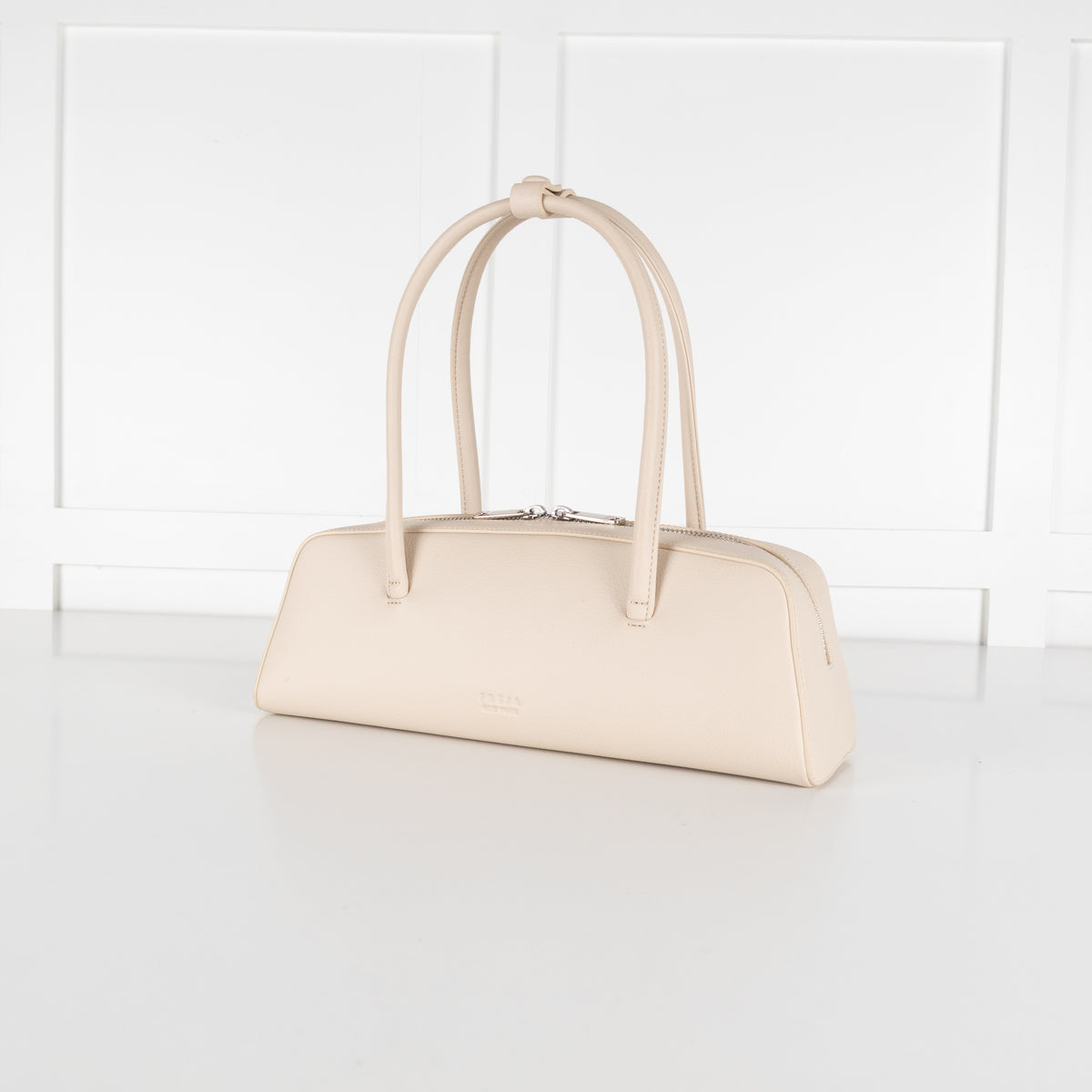 Freja NYC Cream Mercer Top Handle Bag
