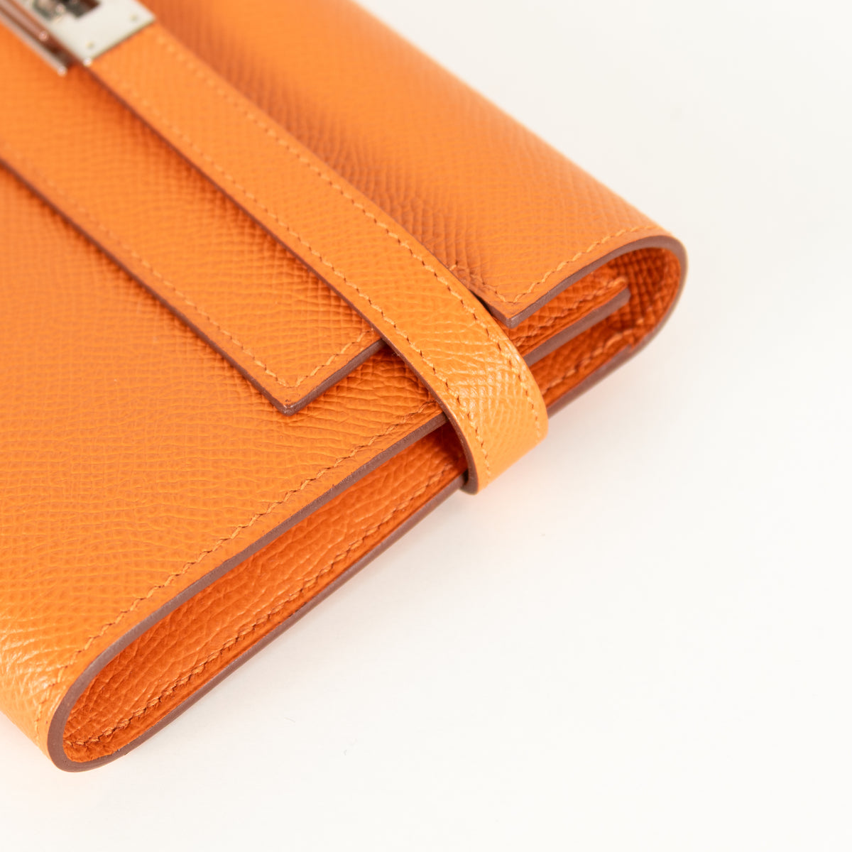 Hermes Orange Kelly To Go Wallet