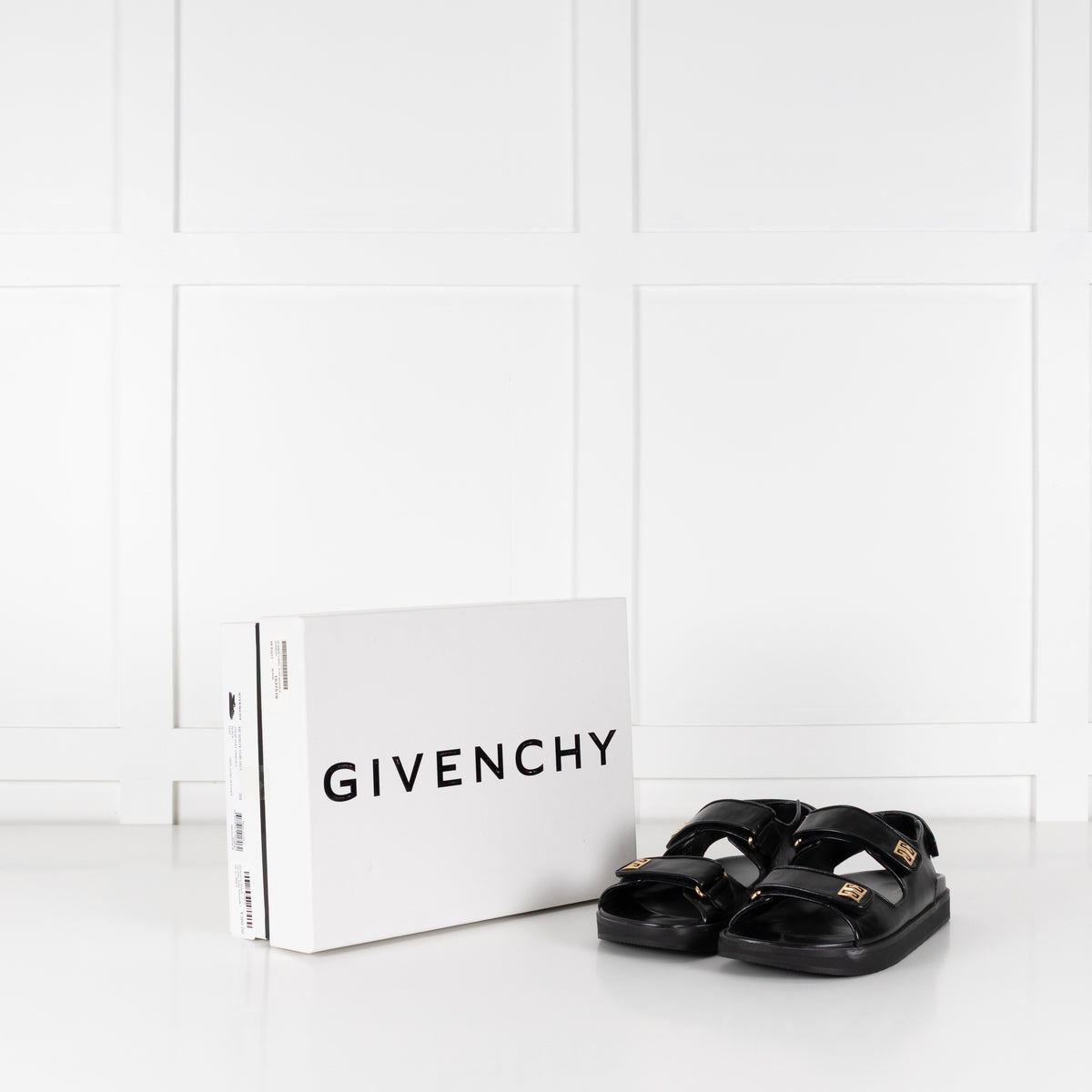 Givenchy Black Chunky Dad Sandals