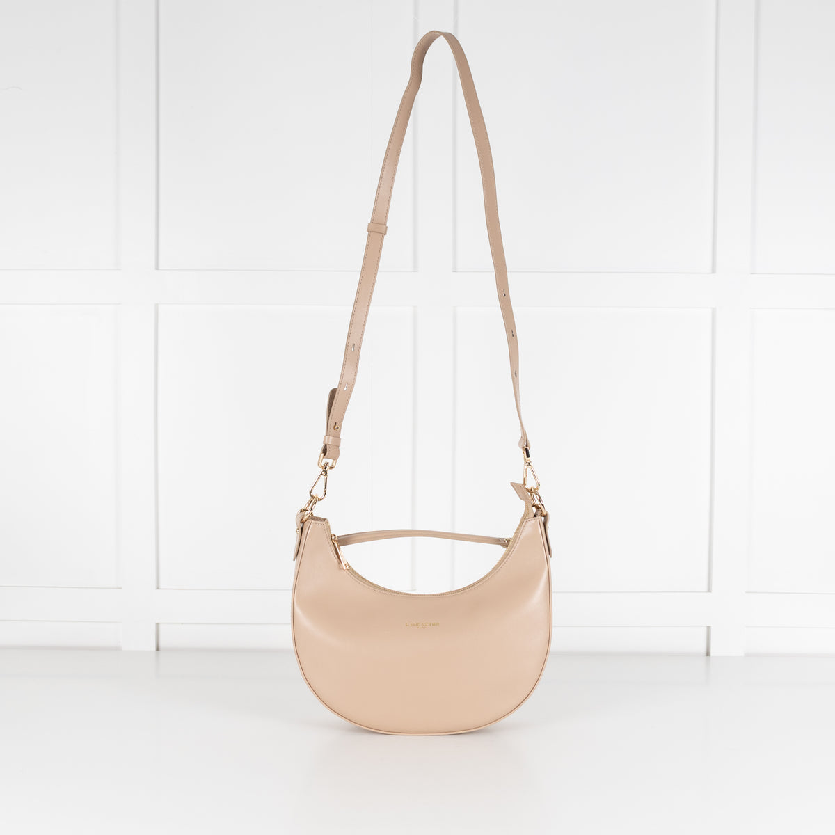 Lancaster Paris Beige Aimy Hobo Bag