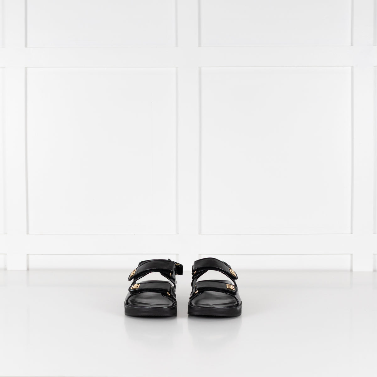 Givenchy Black Chunky Dad Sandals