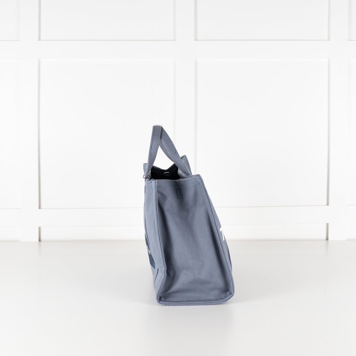 Marc Jacobs Blue Medium Cotton Canvas Tote Bag