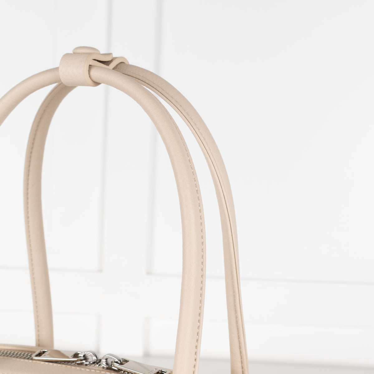 Freja NYC Cream Mercer Top Handle Bag