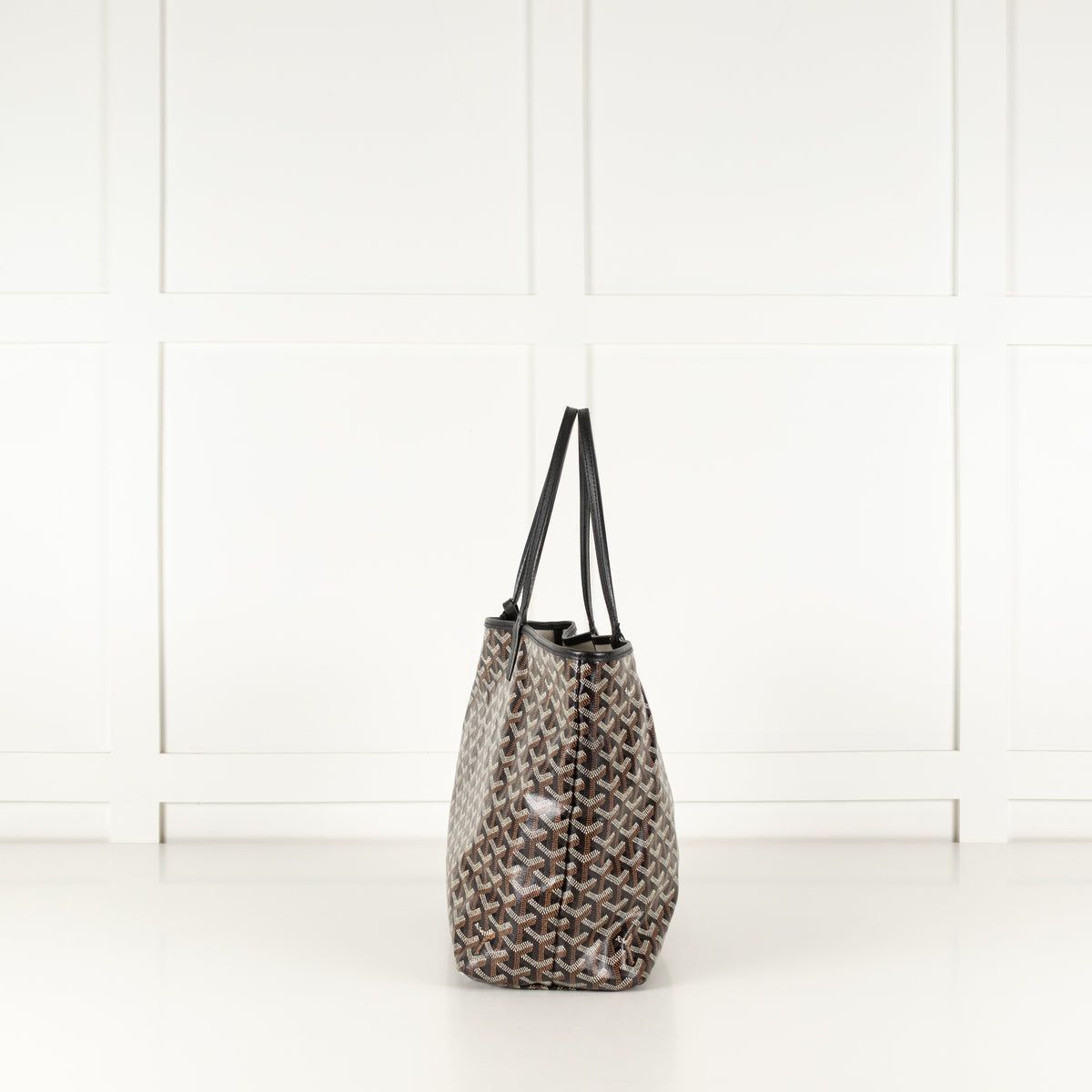 Goyard Black Saint Louis PM Tote Bag