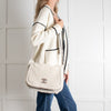 Chanel Cream Shearling CC Flap Bag