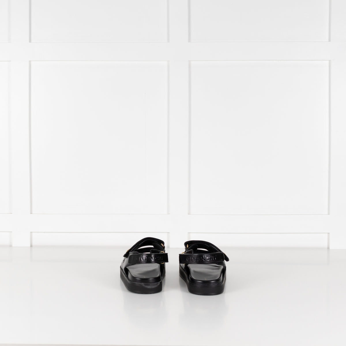 Givenchy Black Chunky Dad Sandals