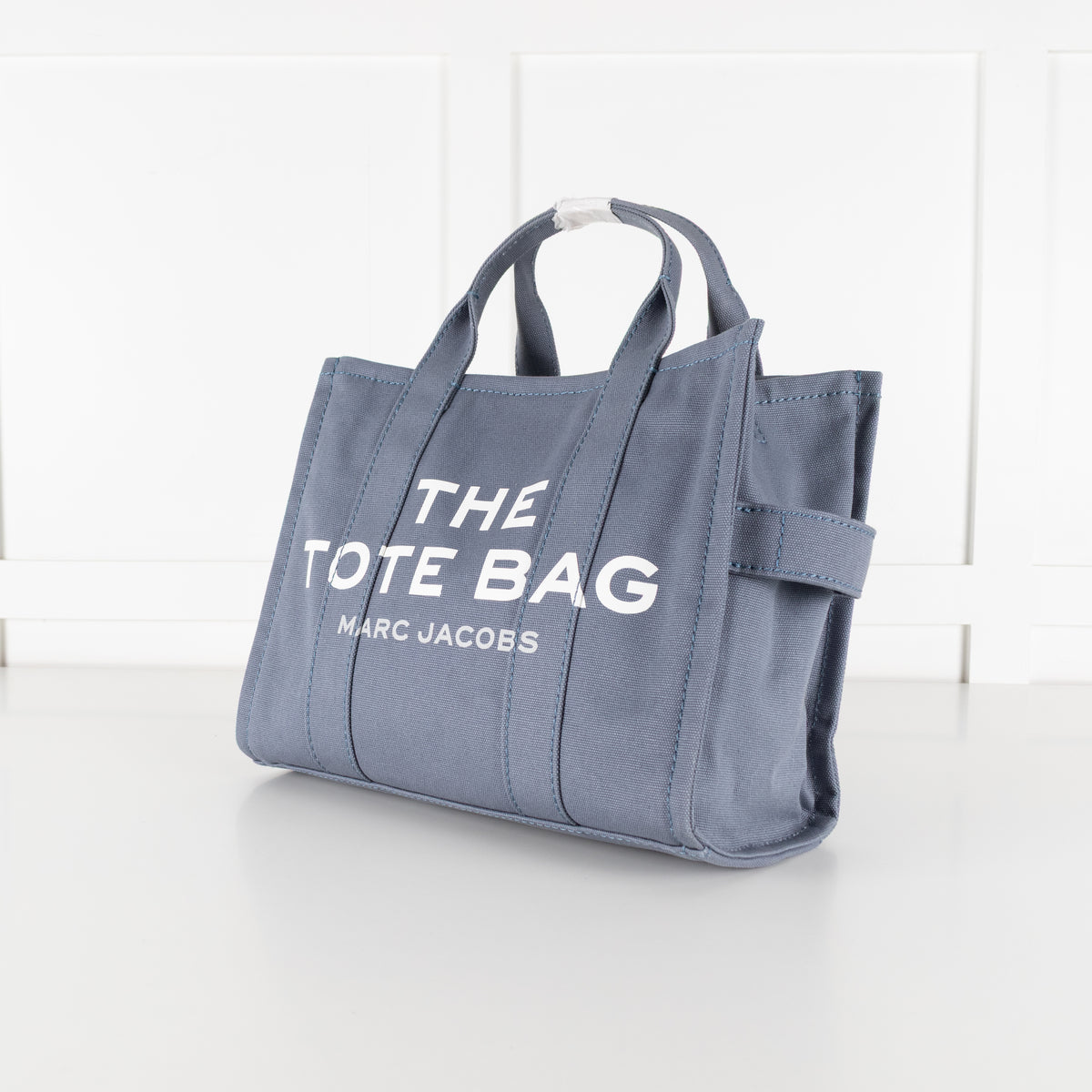 Marc Jacobs Blue Medium Cotton Canvas Tote Bag