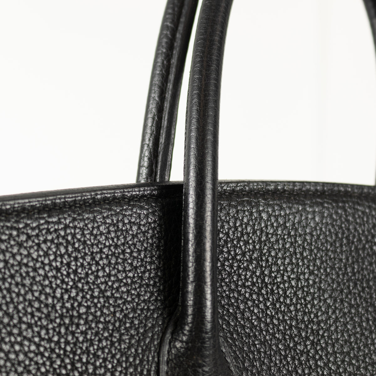 Hermes Noir Togo Leather Birkin 35
