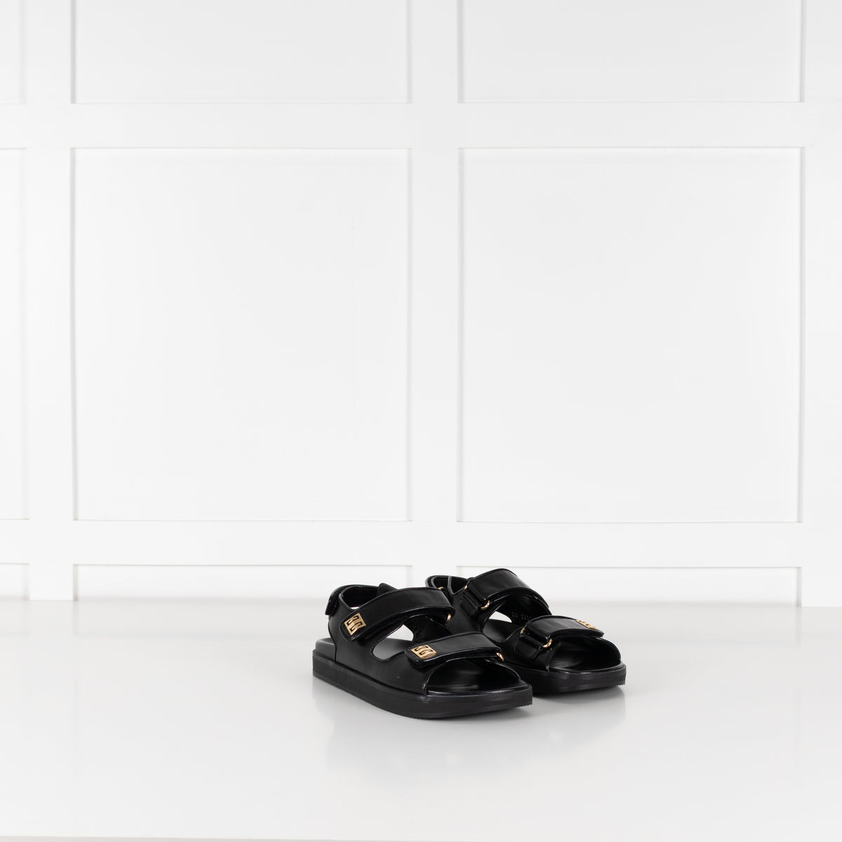 Givenchy Black Chunky Dad Sandals