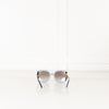 Prada Black Tortoiseshell Sunglasses With Blue Arms