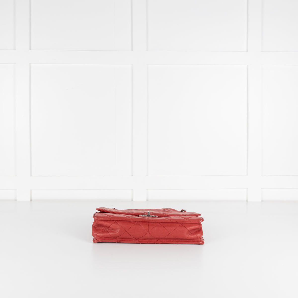 Chanel 2.55 Reissue Vintage Red Aged Calfskin Leather Shoulder Bag