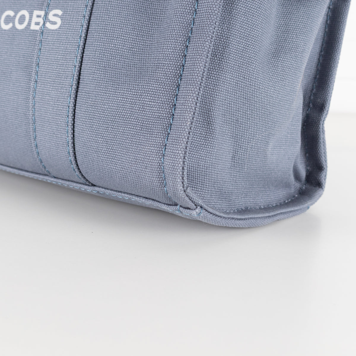 Marc Jacobs Blue Medium Canvas Cotton The Tote Bag