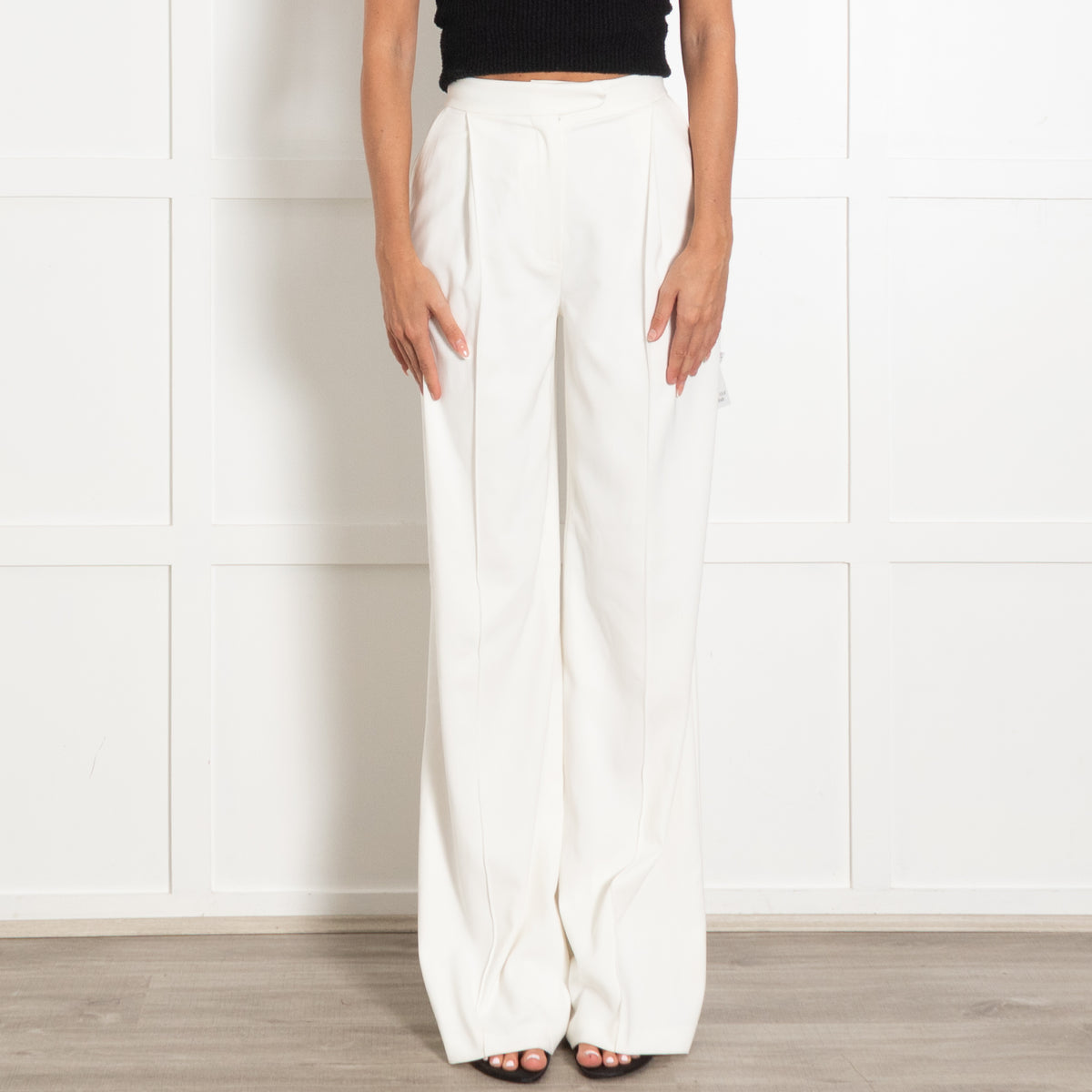 Nadine Merabi Cameron White Trousers