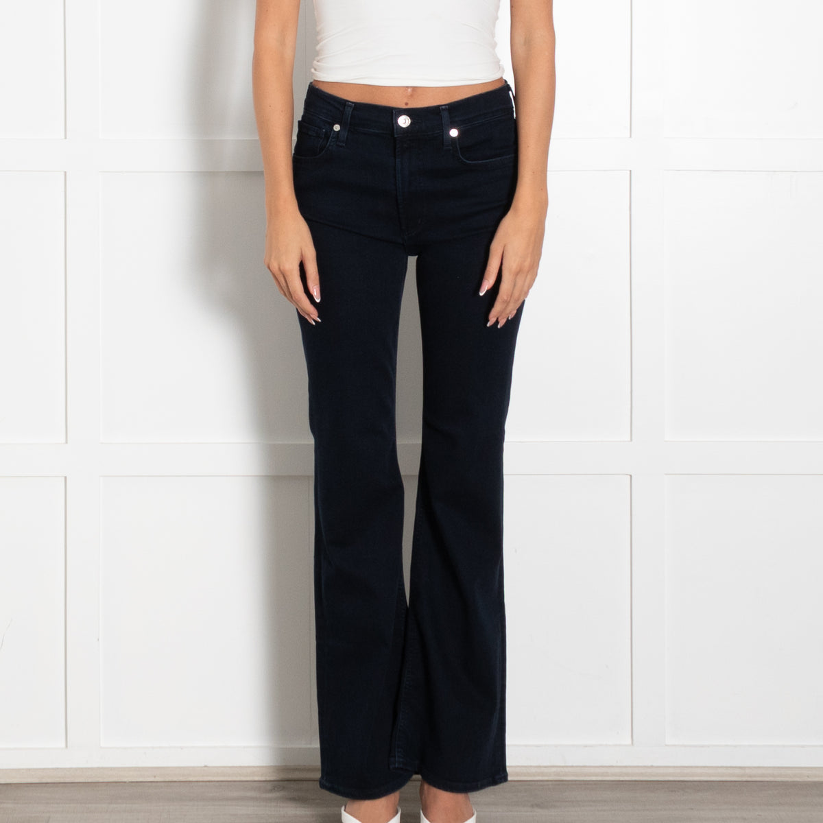 Citizens Of Humanity Blue Stretch Bootcut Jeans