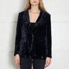 Marccain Purple Velvet Blazer