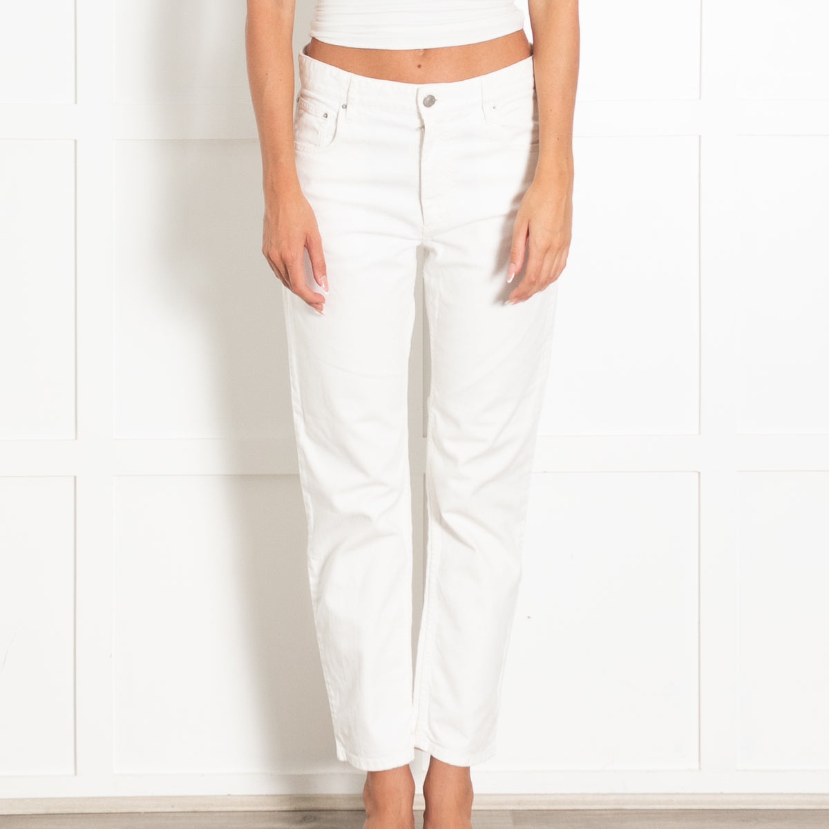 Isabel Marant Etoile White Jeans