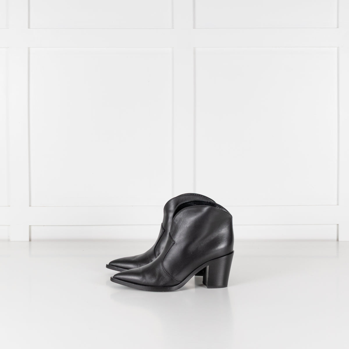Gianvito Rossi Nevada Black Short Boots
