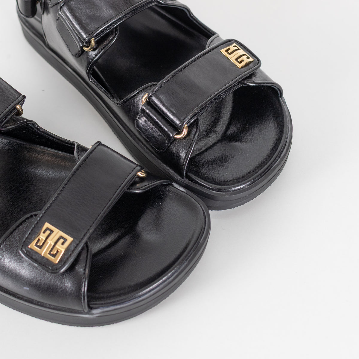 Givenchy Black Chunky Dad Sandals