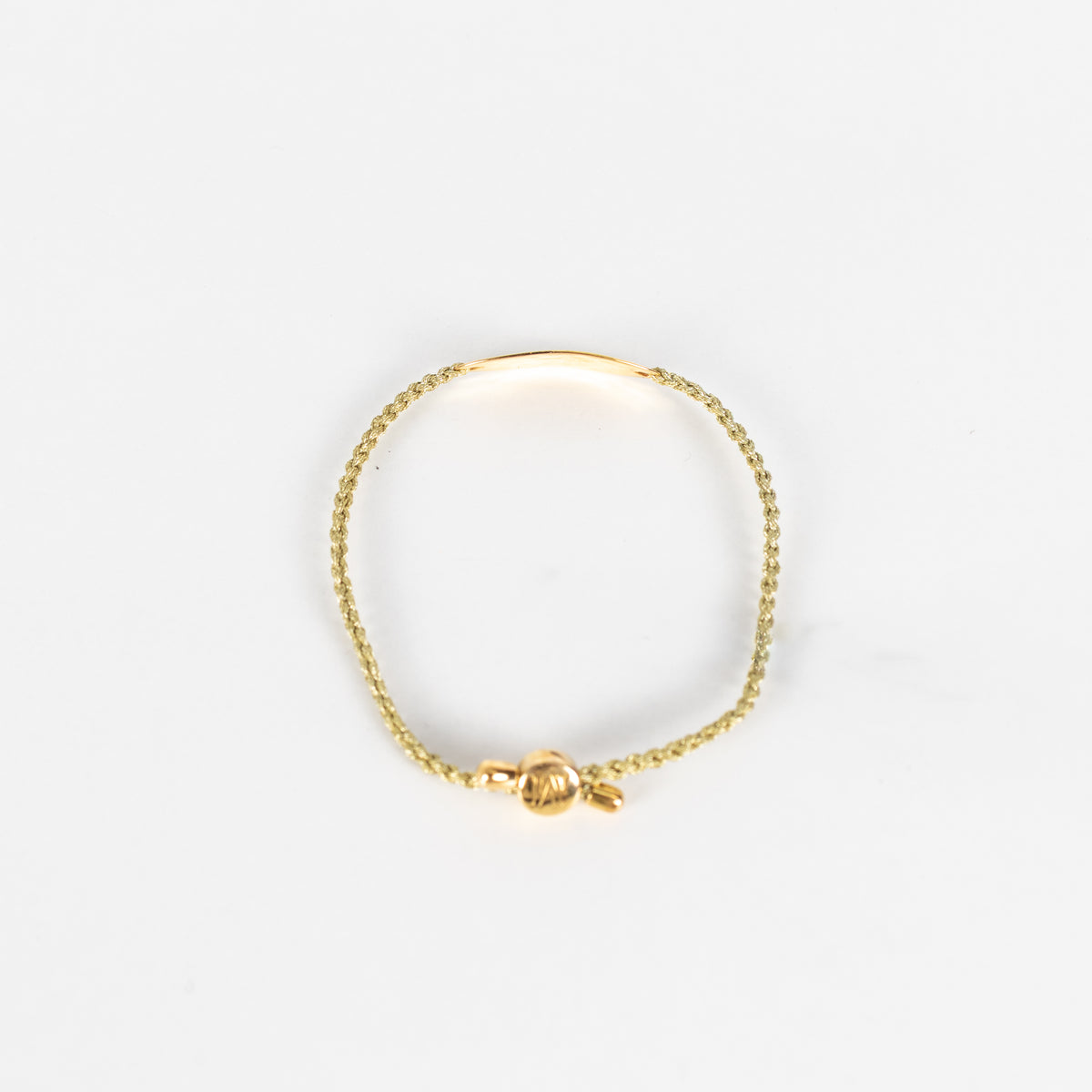 Monica Vinader Gold  Tone Bali Friendship Bracelet