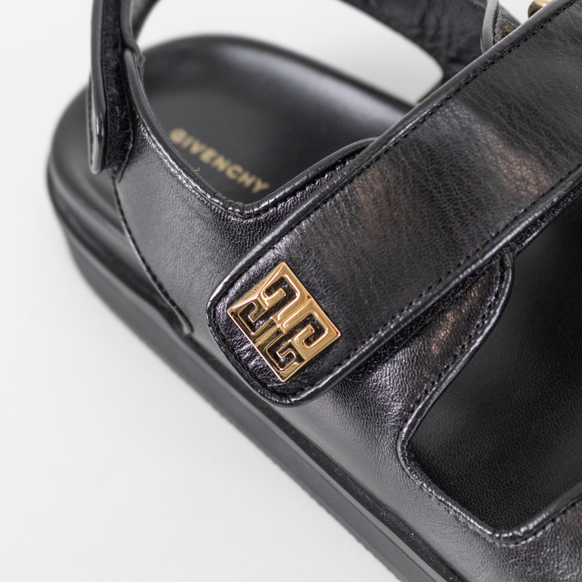 Givenchy Black Chunky Dad Sandals