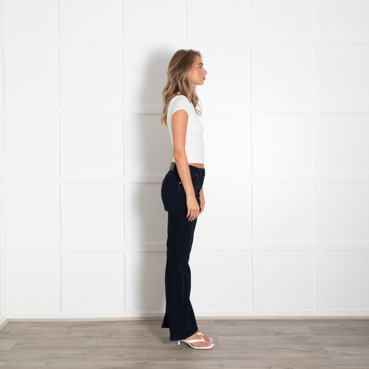 Citizens Of Humanity Blue Stretch Bootcut Jeans