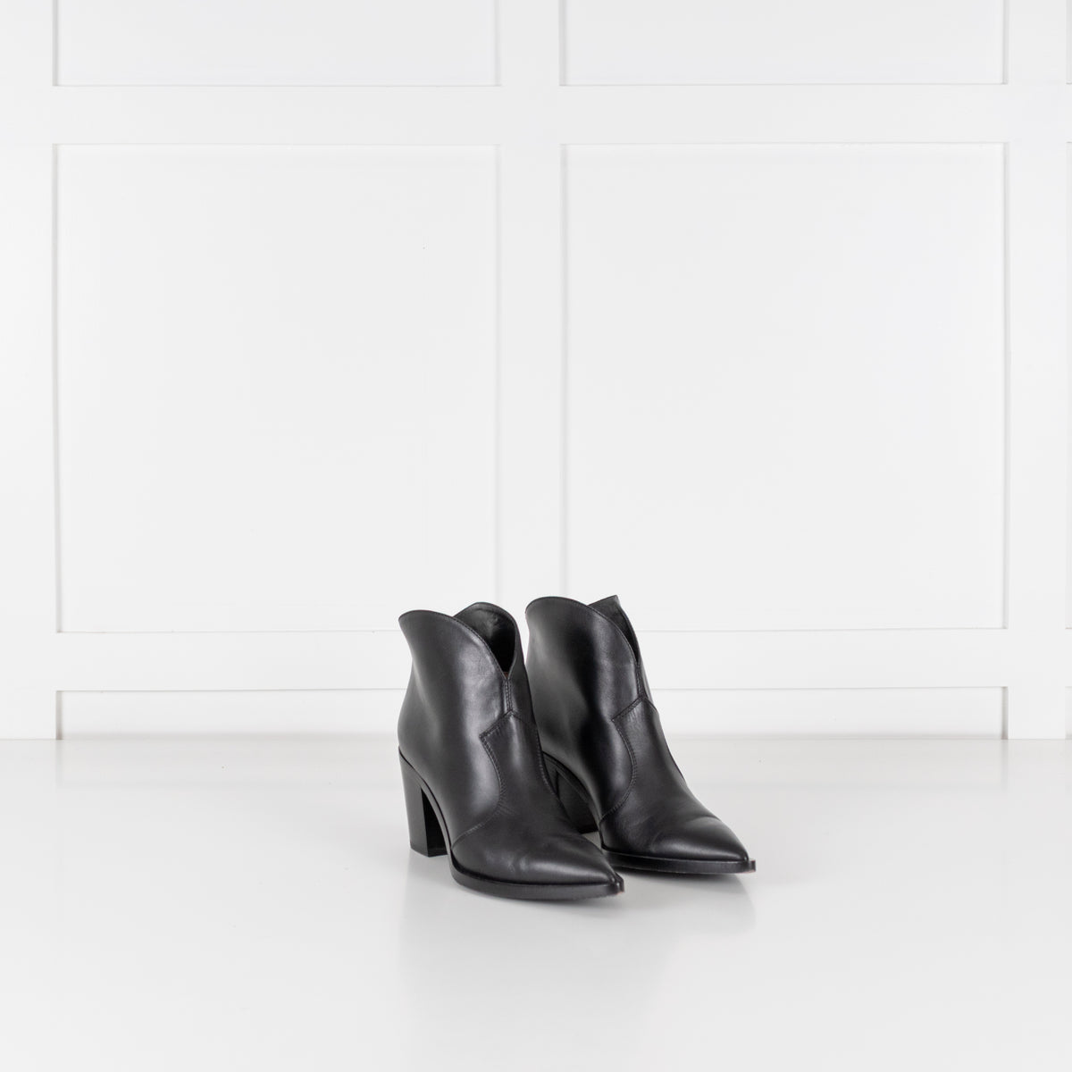 Gianvito Rossi Nevada Black Short Boots
