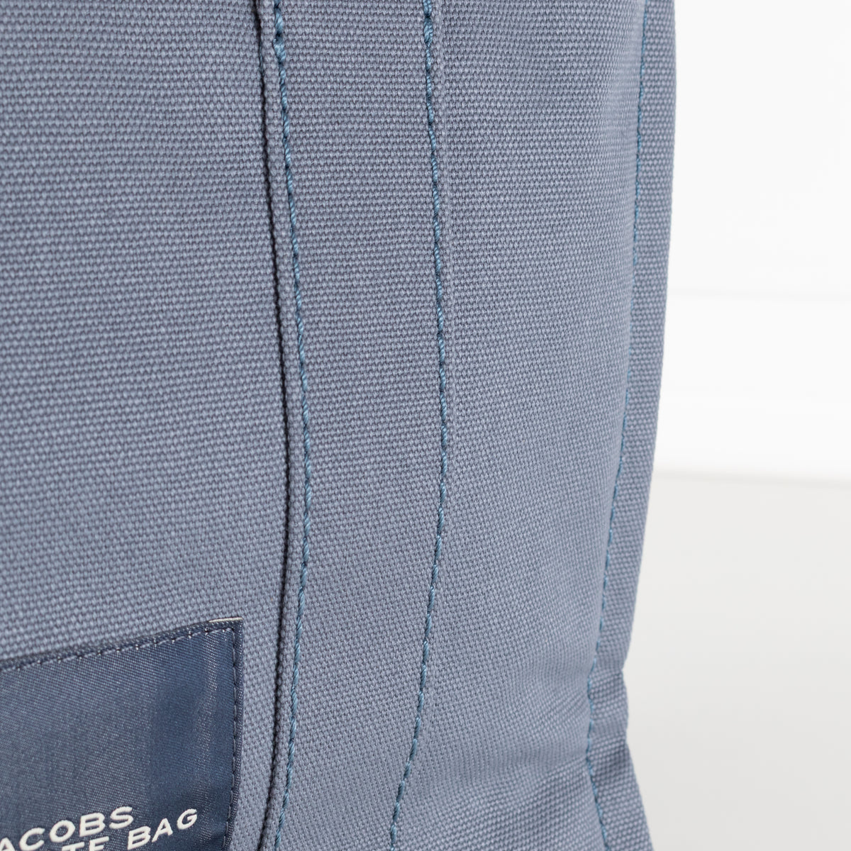Marc Jacobs Blue Medium Cotton Canvas Tote Bag