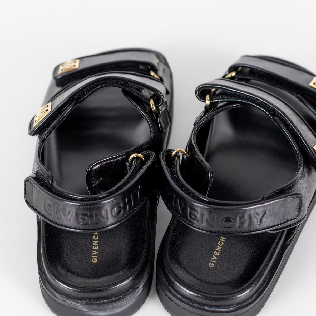 Givenchy Black Chunky Dad Sandals