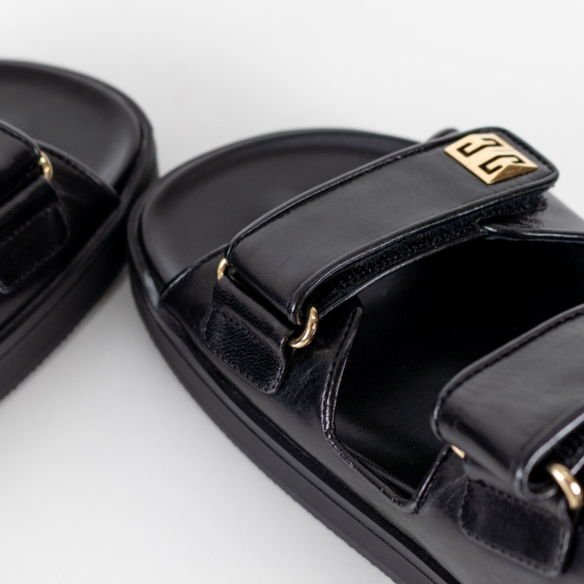 Givenchy Black Chunky Dad Sandals