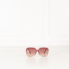 Givenchy Red Frame Oversized Sunglasses