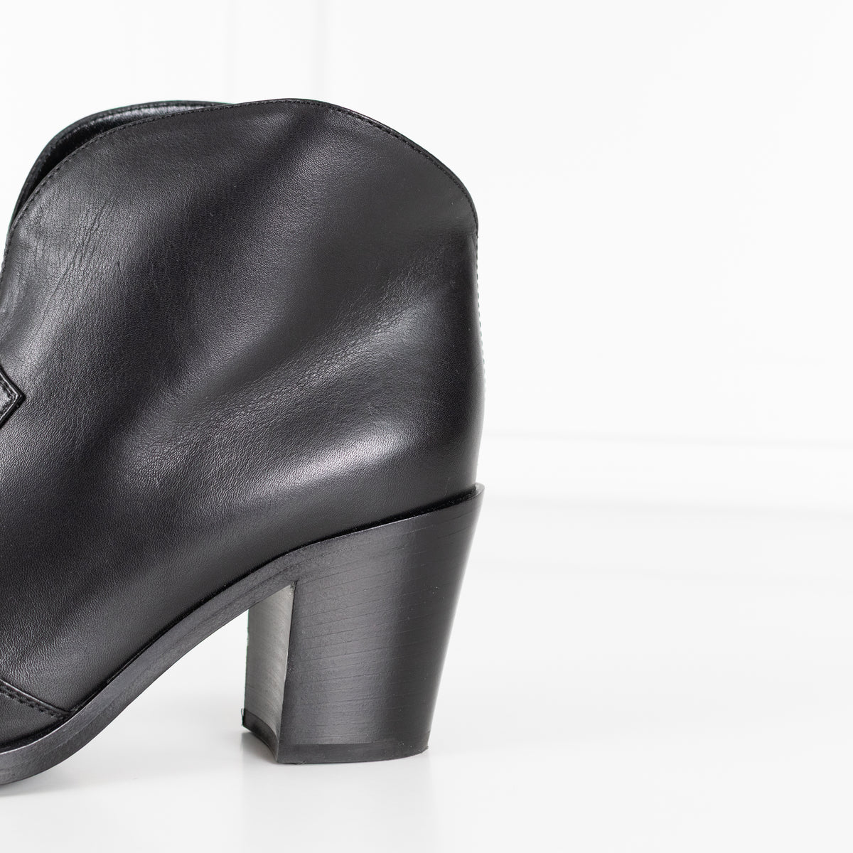 Gianvito Rossi Nevada Black Short Boots