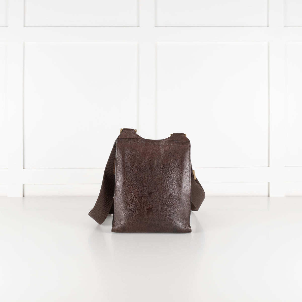 Mulberry Brown Leather Antony Messenger Cross Body Bag