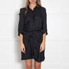 Zadig & Voltaire Black 3/4 Length Sleeve Mini Dress