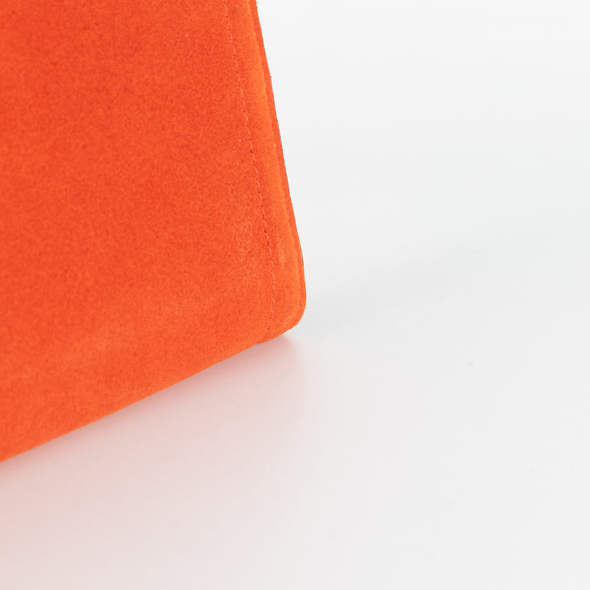 Tory Burch Orange Suede Crossbody Tassel Bag