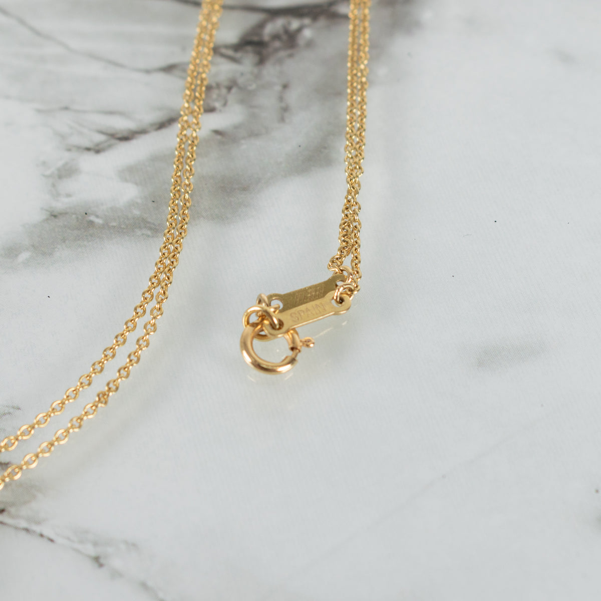 Tiffany & Co Elsa Pereti Open Heart 18Kt Gold 16mm Pendant and Chain