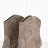 Ba&Sh Beige Suede Caitlin Heeled Ankle Boots