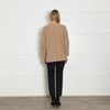 Weekend Max Mara Beige Chunky Wool Cardigan