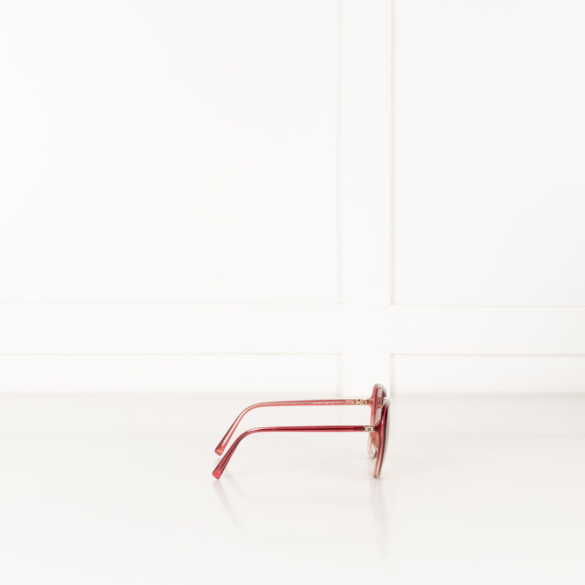 Givenchy Red Frame Oversized Sunglasses