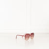 Givenchy Red Frame Oversized Sunglasses