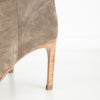 Ba&Sh Beige Suede Caitlin Heeled Ankle Boots