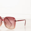 Givenchy Red Frame Oversized Sunglasses