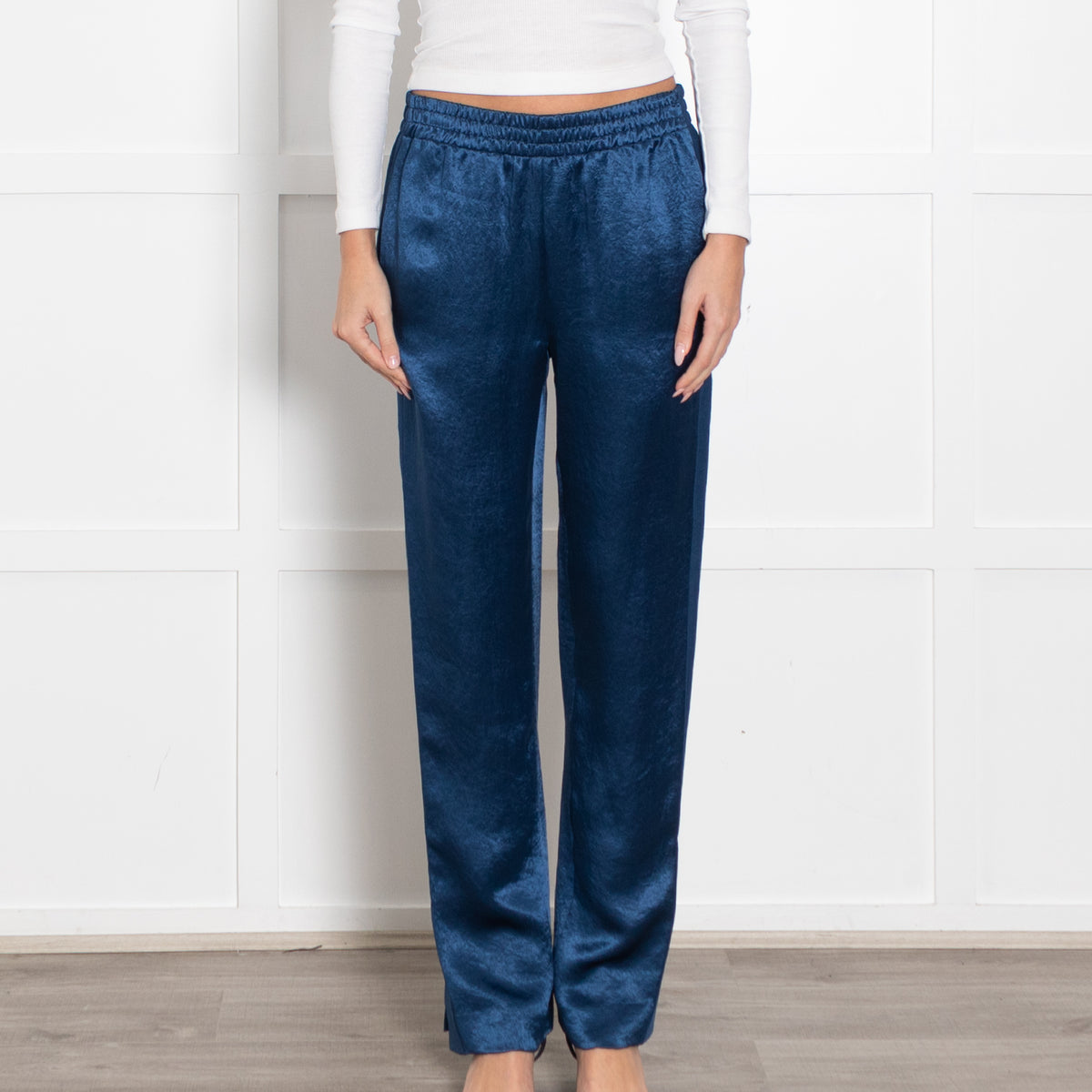 Rag & Bone Blue Side Stripe Trousers