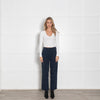 Veronica Beard Jeans Dark Navy Twill Trousers
