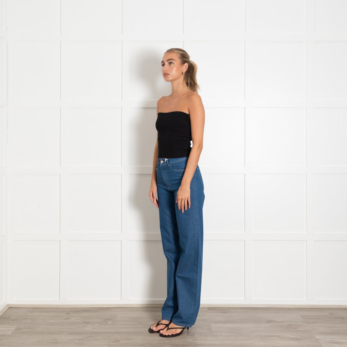 Wandler Blue Poppy Denim Jeans