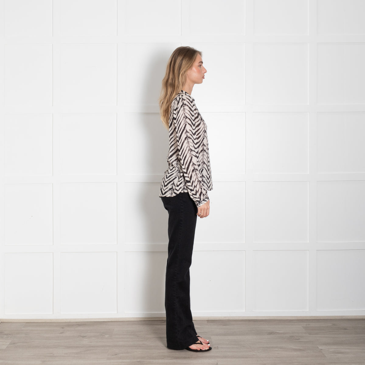 Bella Dahl Zebra Print Blouse