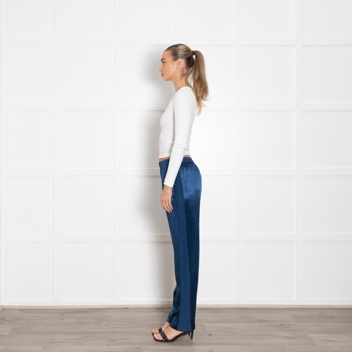 Rag & Bone Blue Side Stripe Trousers