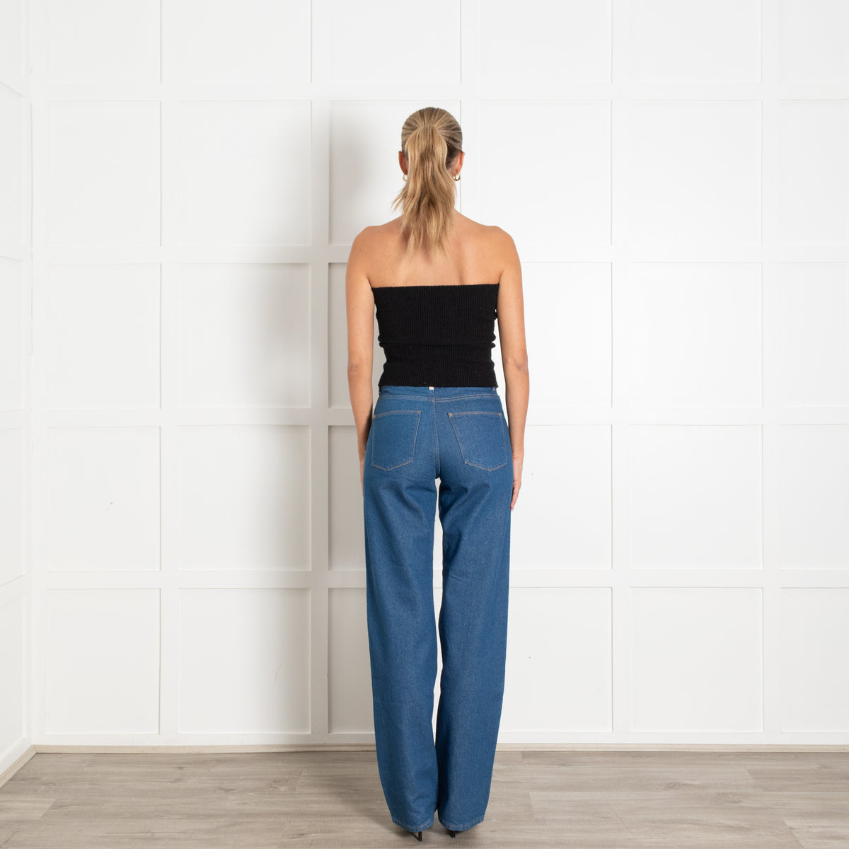 Wandler Blue Poppy Denim Jeans