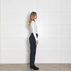 Veronica Beard Jeans Dark Navy Twill Trousers