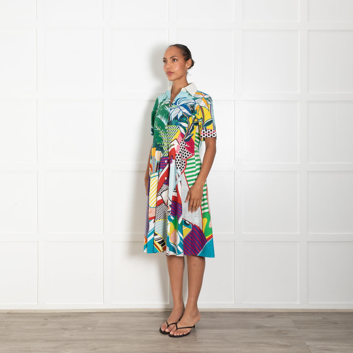 Mary Katrantzou Cecilia Pop Art-Print Dress