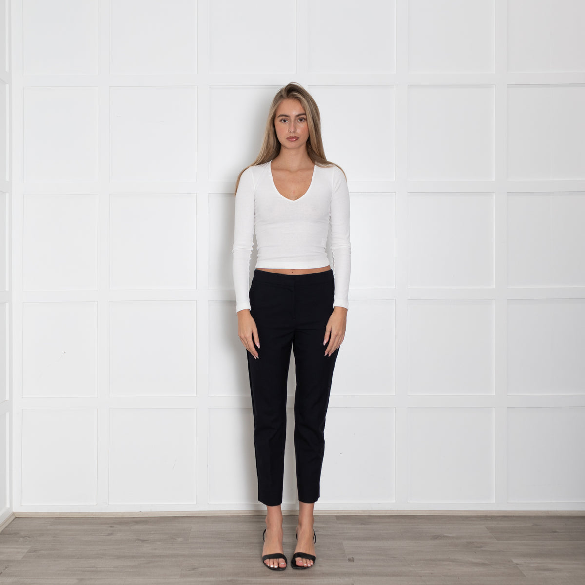 Me + Em Black Tuxedo Trousers